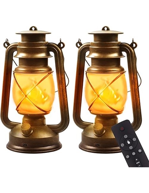 Martiount Luces de Linterna Exterior Recargable