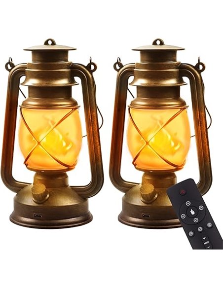 Martiount Luces de Linterna Exterior Recargable