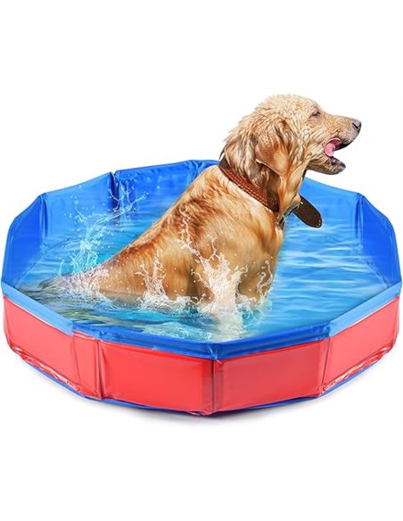 Piscina Plegable para Perros Gatos