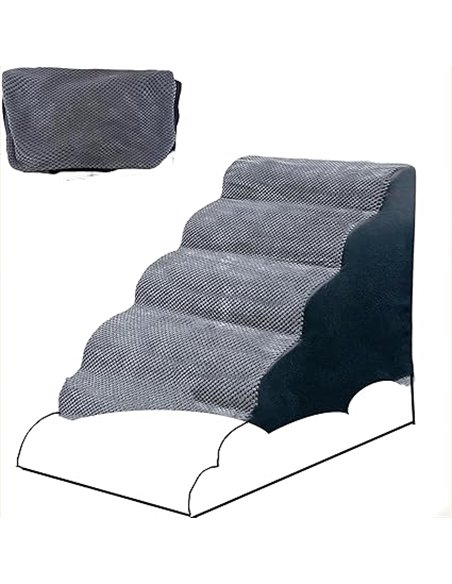Trhillsbrad Cubierta ancha para escalera de perro