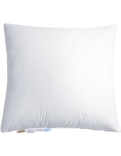 Almohada de Plumón 80x80 Almohada Plumas 80x80 cm Almohada para Dormir de Hotel de 3 Cámaras: Exterior 90% Plumón / 10% Plumas; 
