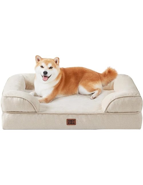 EHEYCIGA Cama Perro Grande 89x56x16cm
