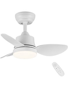 Newday 61cm Ventilador de Techo con Luz y Mando a Distancia