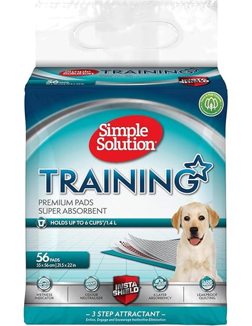 Simple Solution Almohadillas de adiestramiento premium para perros y cachorros