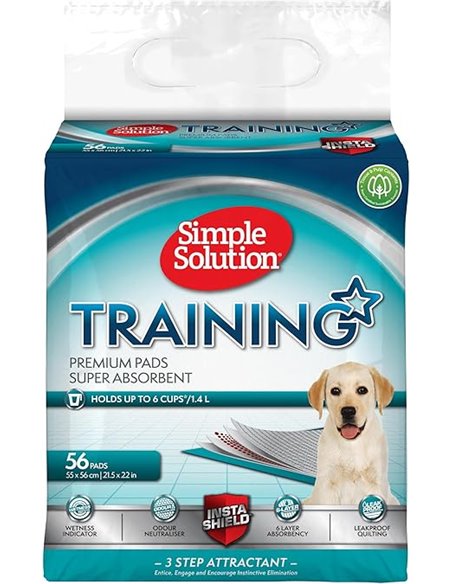 Simple Solution Almohadillas de adiestramiento premium para perros y cachorros