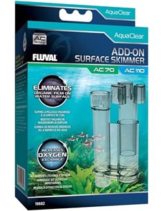 Fluval Skimmer Superficie para filtros Mochila para Acuario AquaClear AC 70/110