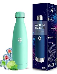 Grsta Botella Agua Acero Inoxidable- 500ml- Botella Termica
