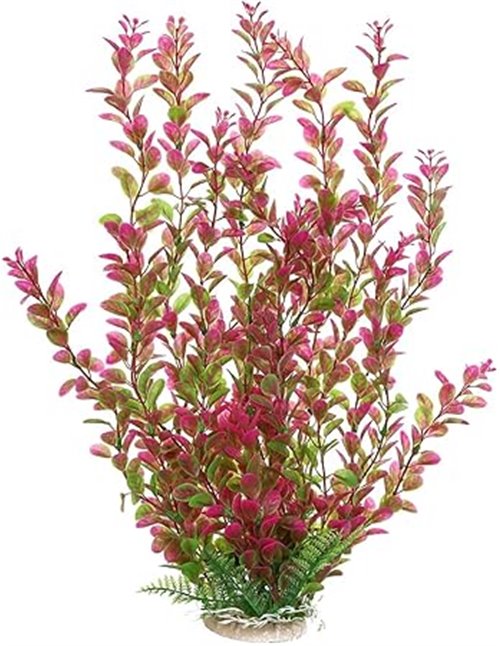 46cm Planta Artificial Plástico Decoración para Acuario Pecera