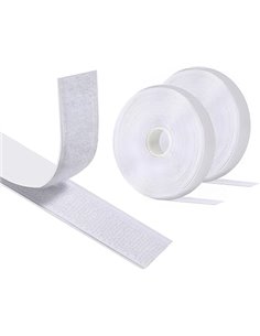 Vinabo Auto Adhesivo Cinta De Gancho Y Bucle 5 m X 20 mm