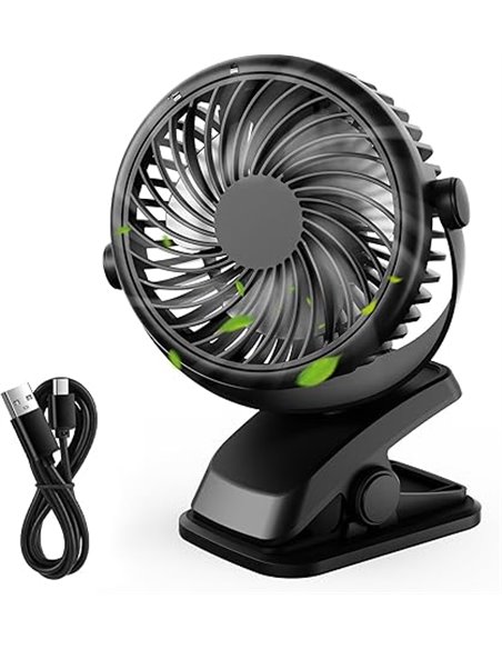 QHUI Mini Ventilador de escritorio