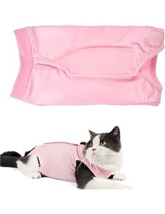 Newaner Traje de recuperación Profesional para Gatos