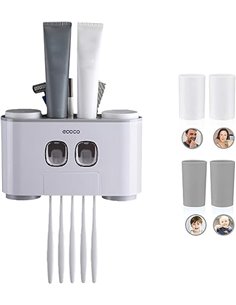 Yuning - Soporte para Cepillo de Dientes de Pared
