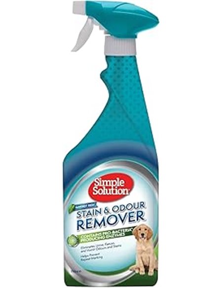 Simple Solution Removedor de Manchas y Olores de Mascotas