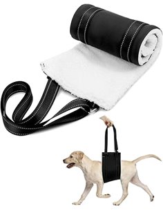 QWORK® Arnés Ajustable (L) para Levantar Perros