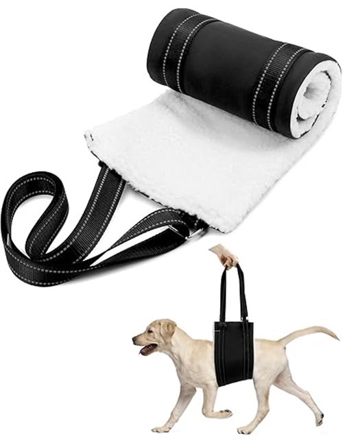 QWORK® Arnés Ajustable (L) para Levantar Perros