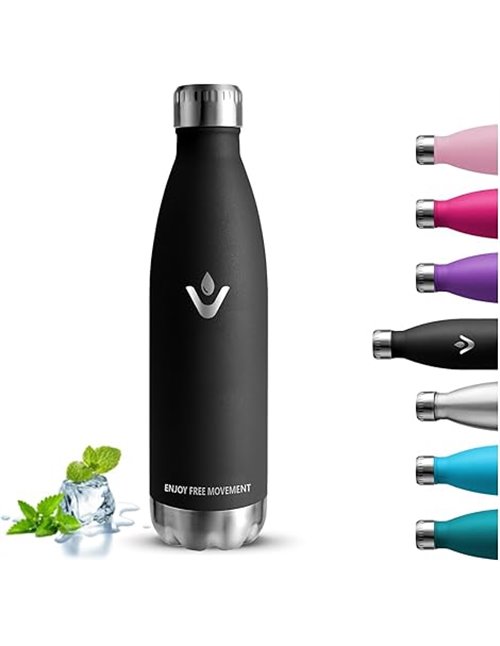 Botella Agua Acero Inoxidable- 750ml- Botella Termica