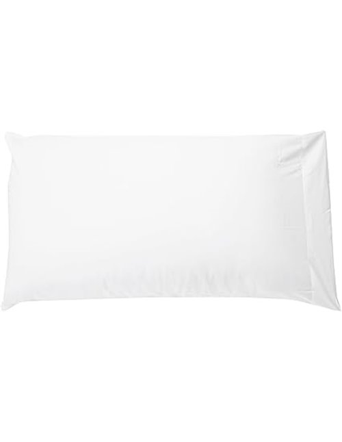 Amazon Basics Paquete de 2 Fundas de Almohada de Microfibra
