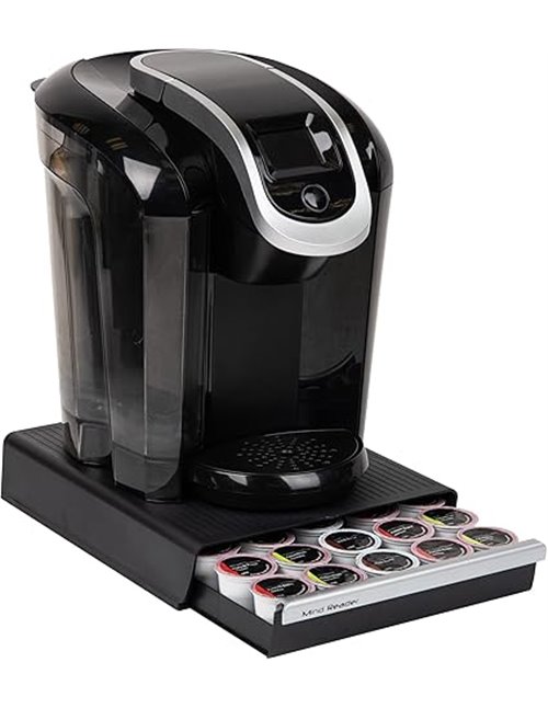 Mind Reader Cajón y soporte para cápsulas de café de una sola porción