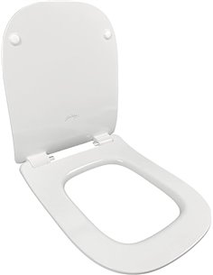 Asiento Jacob Delafon - Struktura E70025 - Thermodur compacto extra-plano con descenso progresivo y desmontable