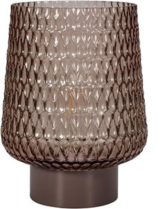 Pauleen 48309 Luminaria LED Móvil Brillante Glamour Temporizador Batería Gris Lámpara de Mesa 0