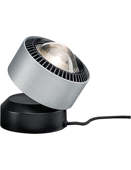 Paulmann 79718 Luminaria de sobremesa LED Aldan incl. lámpara para mesita de noche 1x3