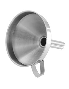 Fackelmann Embudo de Cocina de Acero Inoxidable con Asa Lateral