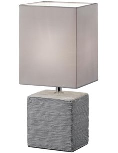 Reality Ping - Lámpara de Sobremesa para Interior Incluido Interruptor de Cable Necesaria 1 bombilla E14 de Máximo 40 W Excluida