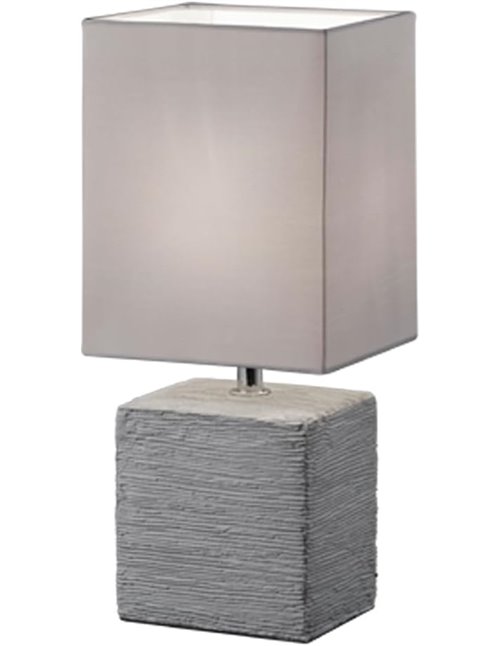 Reality Ping - Lámpara de Sobremesa para Interior Incluido Interruptor de Cable Necesaria 1 bombilla E14 de Máximo 40 W Excluida