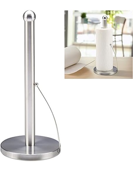 Relaxdays Portarrollos Cocina Vertical
