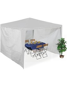 Relaxdays Laterales de Carpa sin Ventanas