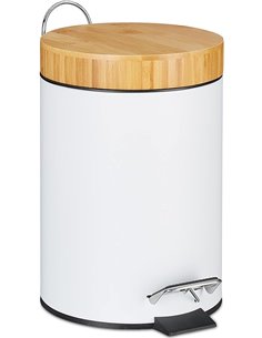 Relaxdays Cubo Basura Baño