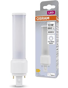 OSRAM Lámpara LED DULUX D 13 para casquillo G24D-1
