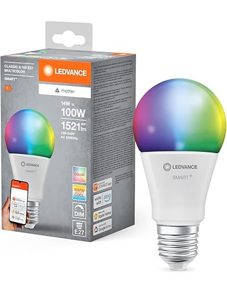 LEDVANCE Lámpara LED SMART+ MATTER