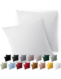 Blumtal Fundas de Almohada 50x50 cm (Juego de 2) - Fundas de cojín de Microfibra para sofá con Cremallera
