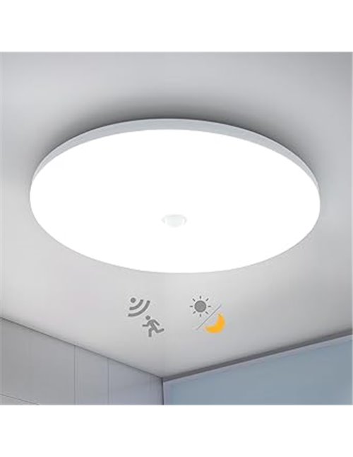 Combuh Plafon Led con Sensor de Movimiento