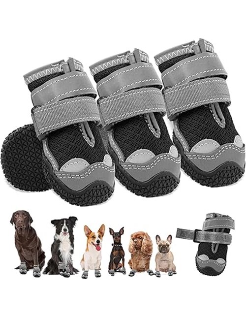 4 Escarpines Antideslizantes para Perros