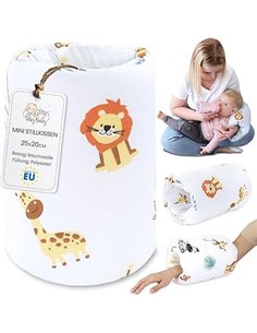 Totsy Baby Cojin Lactancia Bebe 20 cm - Cojín de Manga o Brazalete para alimentación del bebé Pequeño Almohada por niñas y niños