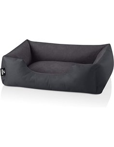 BedDog Cama Perro S - Cama para Perros - Camas Perros Pequeños - Colchoneta Perro - Colchon Perro Grande en Terciopelo de Microf