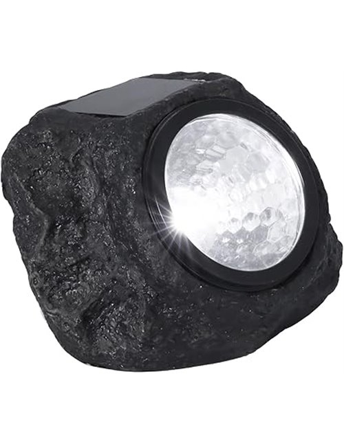 VELAMP Piedra solar de 3 LED