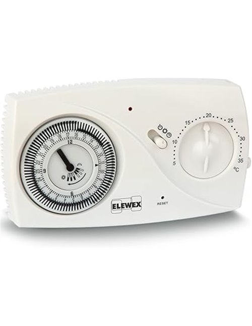VEMER VE618500 CM100 - Termostato Calefacciónde Pared con Caballetes