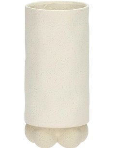 rituali domestici - Jarrón Deco Alto Inequilibrio de cerámica