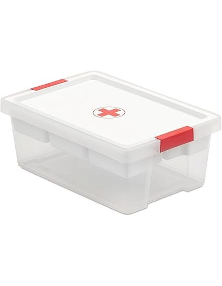 Tatay Caja Botiquín Primeros Auxilios con Tapa