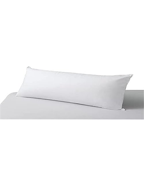 Savel - Almohada Antiácaros con Tejido 100% algodón | Firmeza Media | 150x40cm | Tratamiento antiácaros | Certificación Oeko Tex