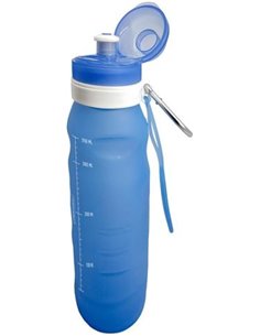 Nerthus FIH 456 - Botella plegable de silicona 400ml