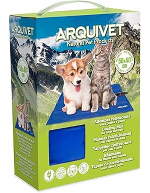 Arquivet- Alfombra refrescante para Perros y Gatos 40x50