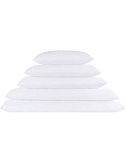 Todocama – Almohada de Fibra con Tratamiento antiácaros y antibacterias. Sensación Tacto Pluma Extra Suave. (Todas Las Medidas D