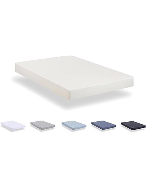 Todocama - Sábana Bajera Ajustable de Microfibra cepillada Extra Suave. (Cama 180 x 190/200cm