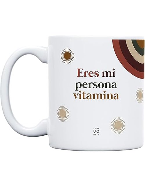 UO Taza de Regalo con Mensaje Persona Vitamina