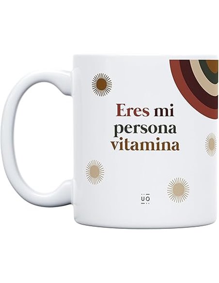 UO Taza de Regalo con Mensaje Persona Vitamina