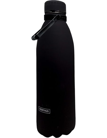 Nerthus FIH 622 - Termo Doble Pared para Frios y Calientes Diseño Negra 1500 ml Libre de Bpa
